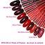 Set Gellak Diva's Flame of Passion 5 st. 10 ml. + Gratis Colorpop Stickers