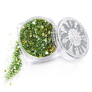 Urban Nails Glitter Groen/Goud Mix