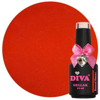 Diva 345 Gellak Burned Sienna 10 ml.