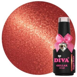 Diva 359 Gellak Cat Eye Copper Desire 10 ml.