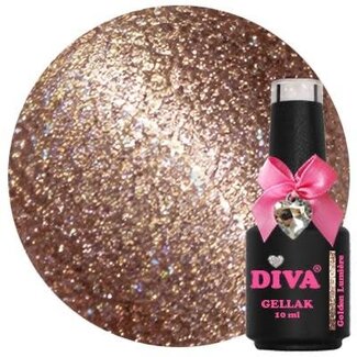 Diva 193 Gellak Cat Eye Golden Lumière 10 ml.
