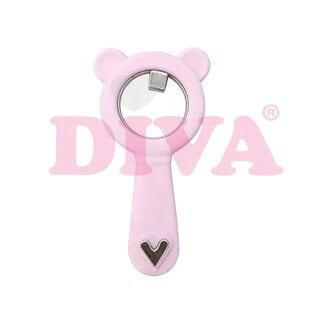 Diva Bear Round Magneet