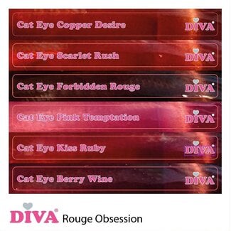 Diva Colorpop Stickers Rouge Obsession