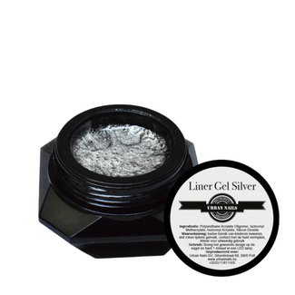 Urban Nails Liner Gel Zilver