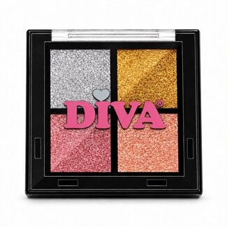 Diva Luxe Glow Chrome Pigment Palette