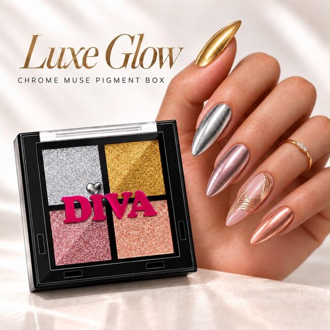 Luxe Glow Chrome Pigment Palette
