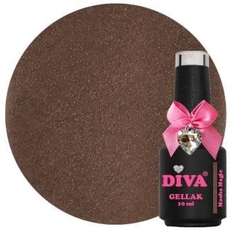 Diva 437 Gellak Mocha Magic 10 ml.