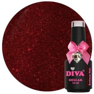 Diva 442 Gellak Bordeaux Nuit 10 ml.