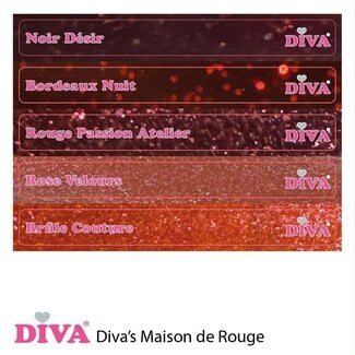 Diva Colorpop Stickers Diva's Maison de Rouge