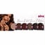 Set Gellak Brown Rebel Diva Edition 6x 10 ml. + Gratis Colorpop Stickers