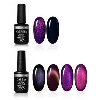 Urban Nails Twilight Shades Gelpolish Collection 6x 8 gr.