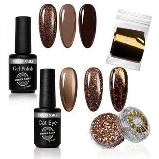 Urban Nails Bronzed Chic Kit by Kimmylien