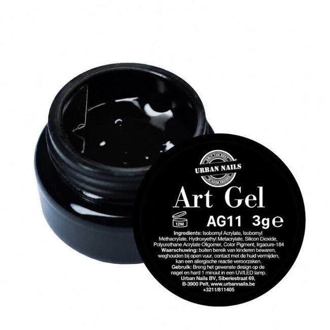 Art Gel 11 Zwart