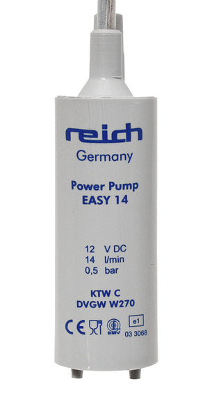 REICH REICH Easy Tauchpumpe 14l/min., 0,5 bar, 1m Kabel Trinkwasserkonform