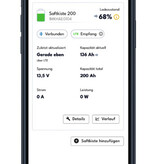 SAFTKISTE Saftkiste 200 - 200 Ah - Premium LiFePO4-Batterien mit Bluetooth und integriertem LTE-Modul für Fernzugriff