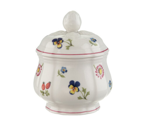 Villeroy & Boch Suikerpot met deksel Petite Fleur   Villeroy & Boch Suikerpot met deksel Petite Fleur