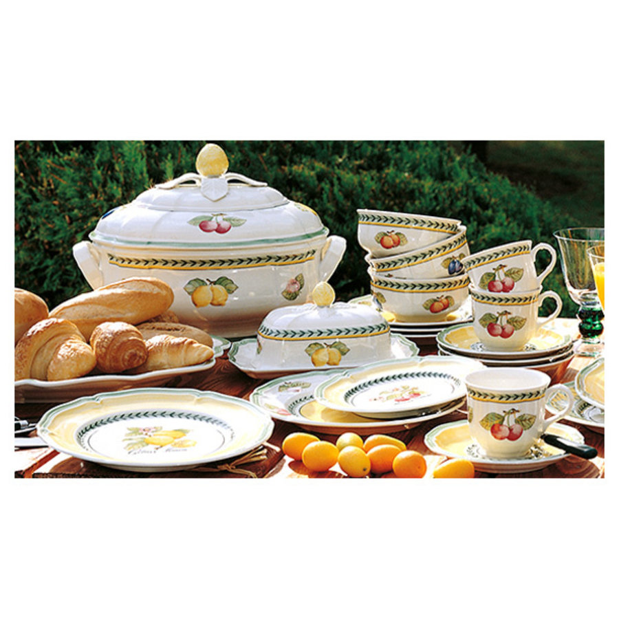 Dessertbord French Garden Fleurence 21 cm-3