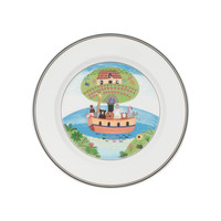 thumb-Dessertbord Design Naif 21 cm (motief Boer)-2