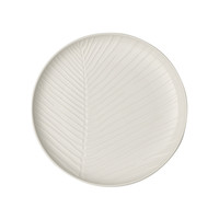 thumb-Plat bord Leaf It's my match - wit 24 cm-1