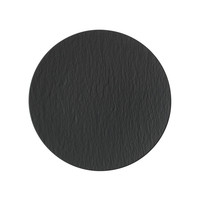 thumb-Gourmetbord  / Plaatsbord Manufacture Rock zwart-1