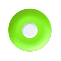 Schotel / Ondertas voor koffiekop Sunny Day Apple Green