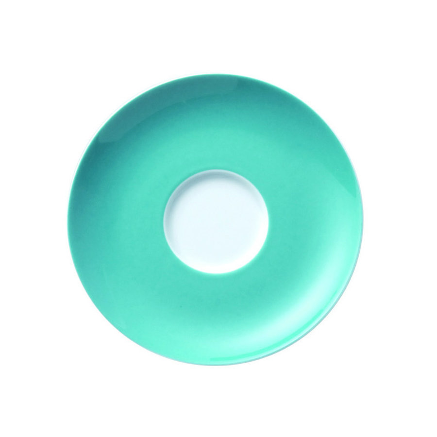 Schotel / Ondertas voor koffiekop Sunny Day  Turquoise-1