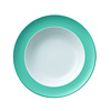 Diep bord Sunny Day Turquoise 23 cm