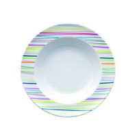 Diep bord Sunny Day  Stripes 23 cm