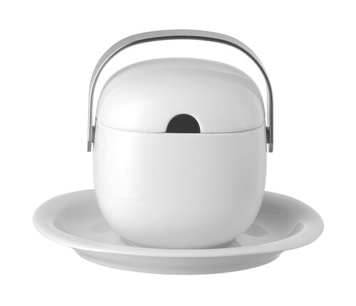 Rosenthal Sauskom op schotel Suomi wit 52 cl   Rosenthal Sauskom op schotel Suomi wit 52 cl