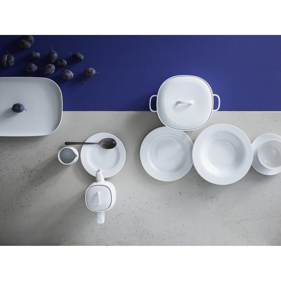 Presentatiebord Plaatsbord Moon wit 31 cm-2
