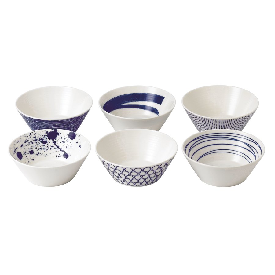 Set 6 bowls Pacific Blue 15 cm-1