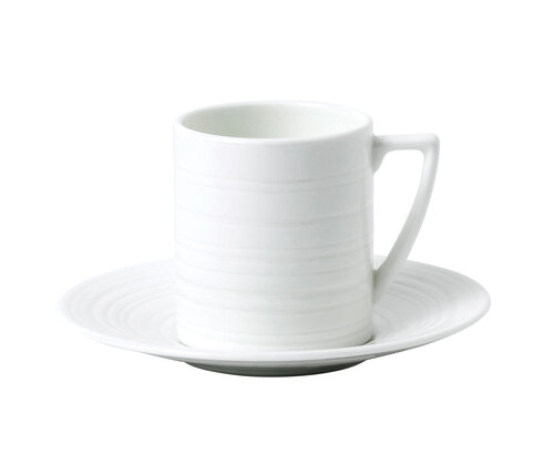 Wedgwood Epressokop / Mokkakop Jasper Conran Strata white   Wedgwood Epressokop / Mokkakop Jasper Conran Strata white