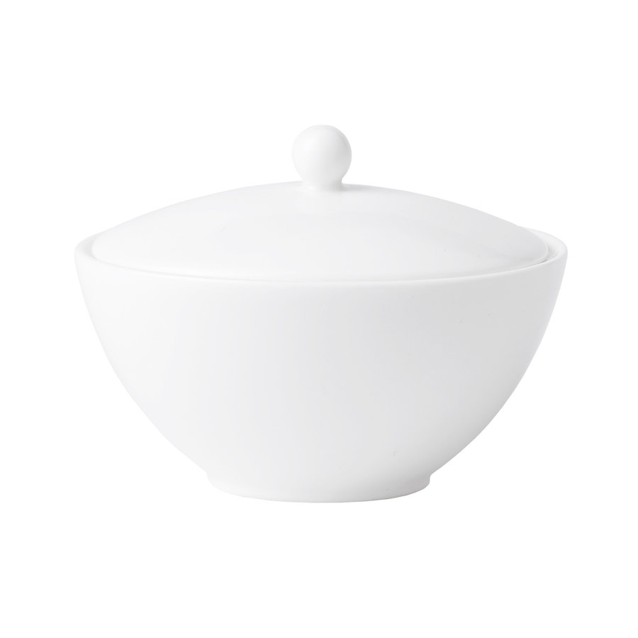 Suikerpot met deksel Jasper Conran White-1