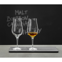 Set 2 whiskyglazen Snifter op voet