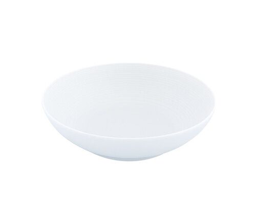  Coquet Limoges Diep bordje / Bol salade Coquet Hémispère wit 17 cm 