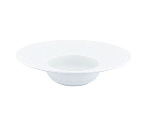  Coquet Limoges Diep bord met rand Coquet Hémisphère wit 26,5 cm 