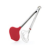 Vistang met siliconen rood  33 cm