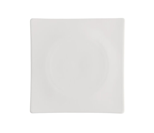 Rosenthal Dessertbord vierkant Jade 23 cm, beenderporselein   Rosenthal Dessertbord vierkant Jade 23 cm, beenderporselein