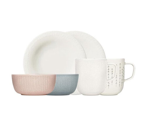  Iittala Ontbijtborden en bowls Sarjaton 2 personen 