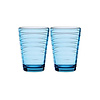 Iittala Set van 2 bekers Aino Aalto Iittala 33 cl lichtblauw