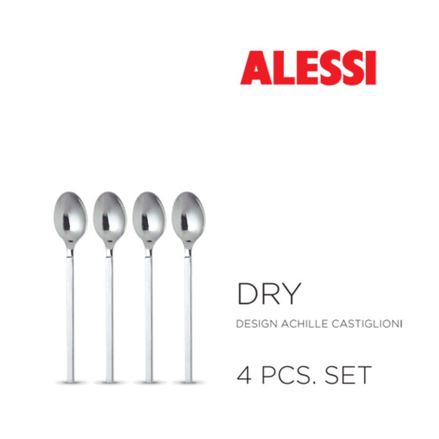 Set 4 espressolepels Alessi Dry-1