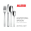 Set 24-delig Knife Fork Spoon