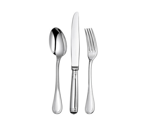  Christofle Set 110-delig met bestekkoffer Christofle Malmaison, verzilverd 