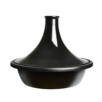 thumb-Tajine zwart 31 cm 3,7 liter-1