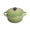 Le Creuset Mini-cocotte / mini-stoofpotje palmgroen met deksel