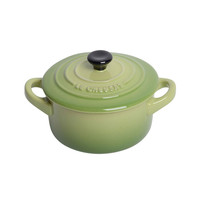 Mini-cocotte / mini-stoofpotje palmgroen met deksel