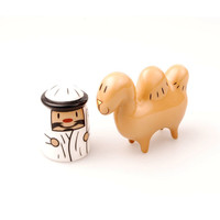 Amir en Camelus - Amir en kameel - figuren bij Kerststal