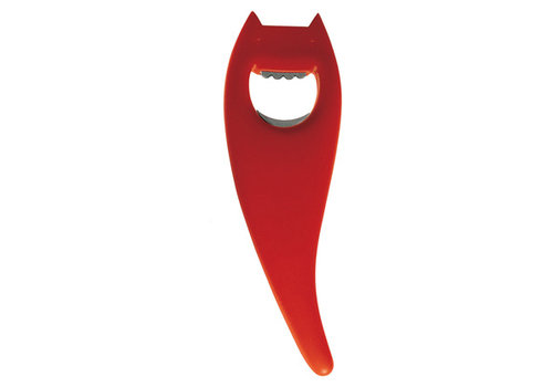  Alessi Aftrekker / flesopener rood  Diabolix 