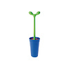 Alessi Toiletborstel groen blauw  Merdolino