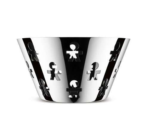  Alessi Fruitschaal King Kong 23 cm roestvrij staal 